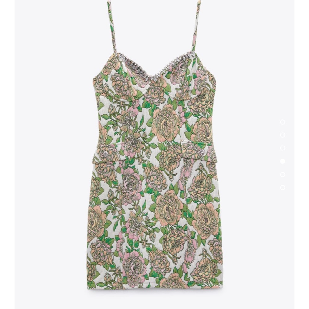 Zara floral dress